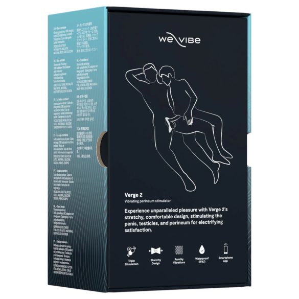 We-Vibe Verge 2 - slimme vibrerende penisring (zwart)