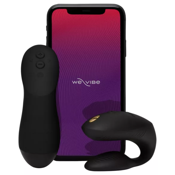 We-Vibe Chorus Pro - koppel vibrator - met afstandsbediening - zwart