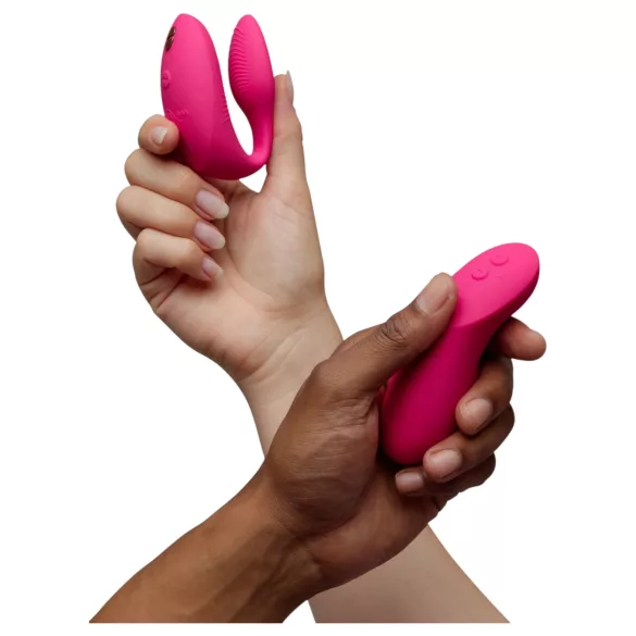 We-Vibe Chorus Pro - App- en afstandsbedienbare koppelsvibrator (roze)