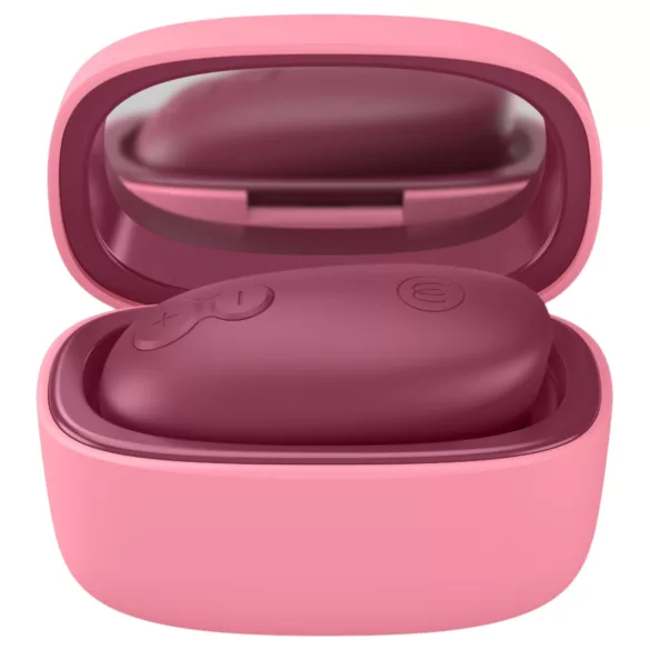 Womanizer Snap - luchtdruk clitorisstimulator met oplaadetui (rood)
