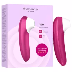 Womanizer Pro - luchtdruk clitorisstimulator (roze)