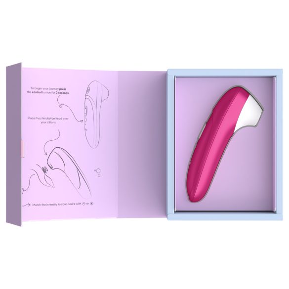 Womanizer Pro - clitorisstimulator met luchtdrukgolf - roze