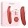 Womanizer Pro - luchtdruk clitoris stimulator (rood)