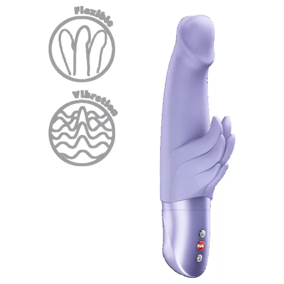 Fun Factory Wicked Angel - vibrator met clitorisstimulatie (paars)