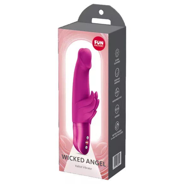 Fun Factory Wicked Angel - vibrator met klitorisstimulator (roze)