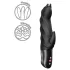 Fun Factory Darling Devil - vibrator met clitorisstimulatie (zwart)