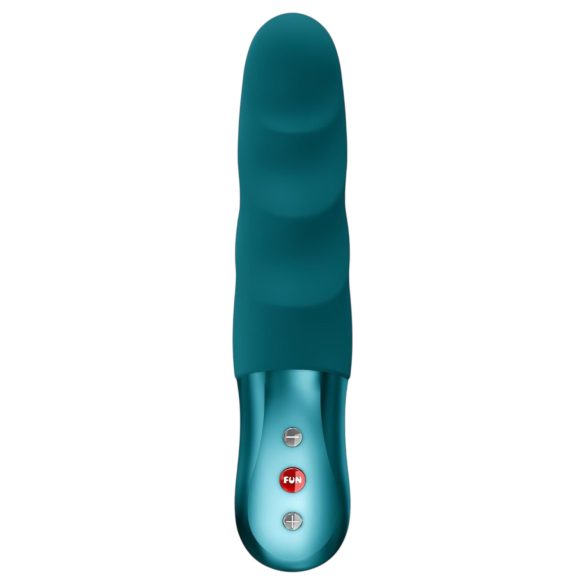 Fun Factory Stronic Petite - geribbelde vibrator (groen)