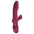 Fun Factory Bi Stronic Curve - stotende vibrator met clitorisstimulator (rood)