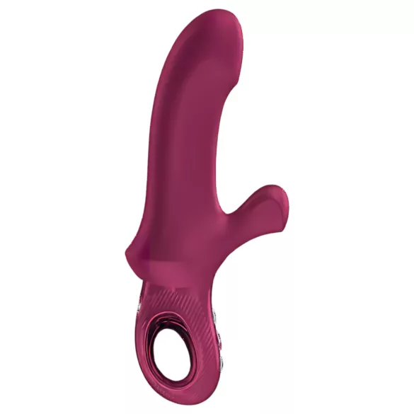Fun Factory Bi Stronic Curve - stotende vibrator met clitorisstimulator (rood)