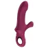 Fun Factory Bi Stronic Curve - stotende vibrator met clitorisstimulator (rood)