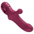 Fun Factory Bi Stronic Curve - stotende vibrator met clitorisstimulator (rood)
