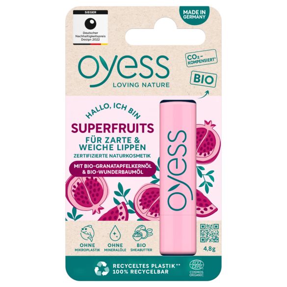 Oyess BIO - Fruitige lipverzorging