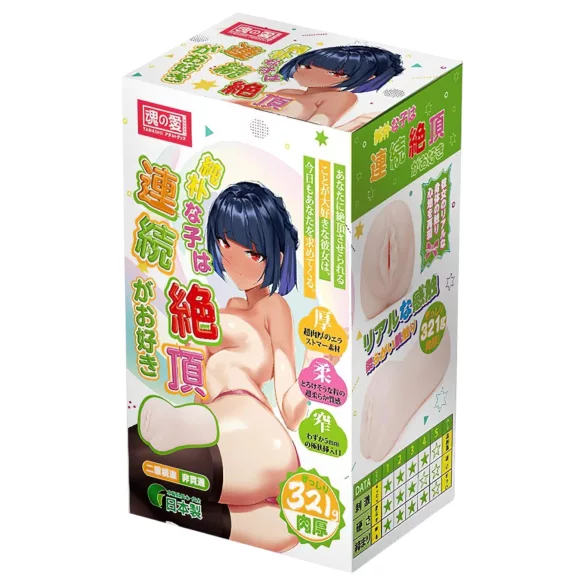 TAMASHII Continuous Orgasm - anime kunstvagina masturbator (natuurlijk)