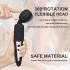 Mrow - oplaadbare waterproof vibrator - massager - zwart