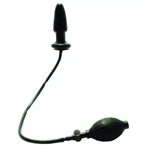 Seven Creations Fanny Hill's - opblaasbare vibrerende anale plug (zwart)