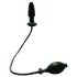 Seven Creations Fanny Hill's - opblaasbare vibrerende anale plug (zwart)