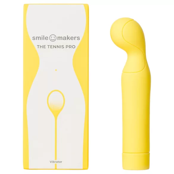 Smile Makers The Tennis Pro - gele G-spot vibrator