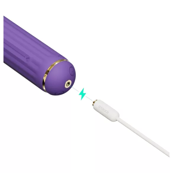 Magic Stick S1 - vibrator - multifunctioneel - siliconen - paars