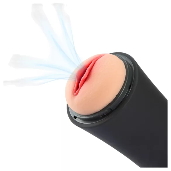 OTOUCH Inscup 4 - zuig‑ en vibratiemasturbator (zwart)