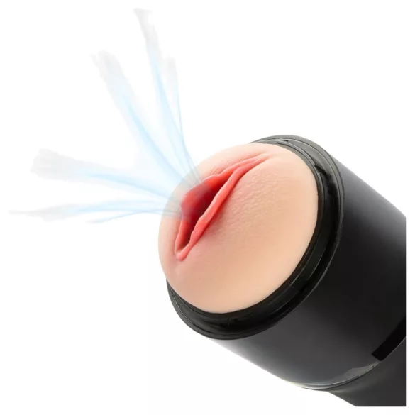 OTOUCH Airturn 4 - zuig‑ en vibrerend automatisch masturbatortoestel (zwart)
