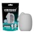 VIBEGGS Naughty Nubs - vibrerend ei masturbator (wit)