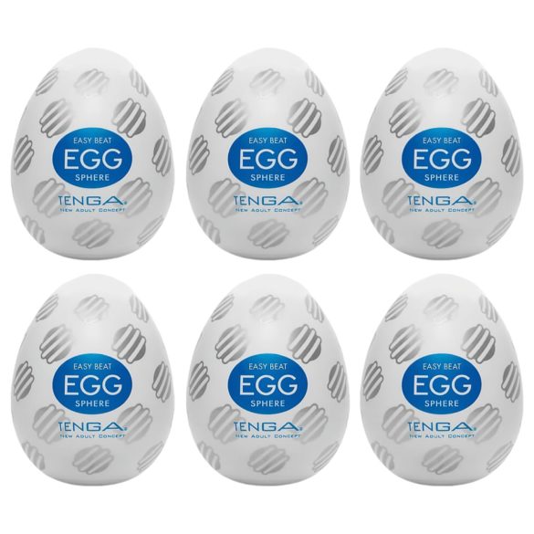 TENGA Ei Sphere - 6 stuks intense genot