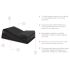 Liberator Wedge/Ramp - 2-delige sekspaar (zwart)
