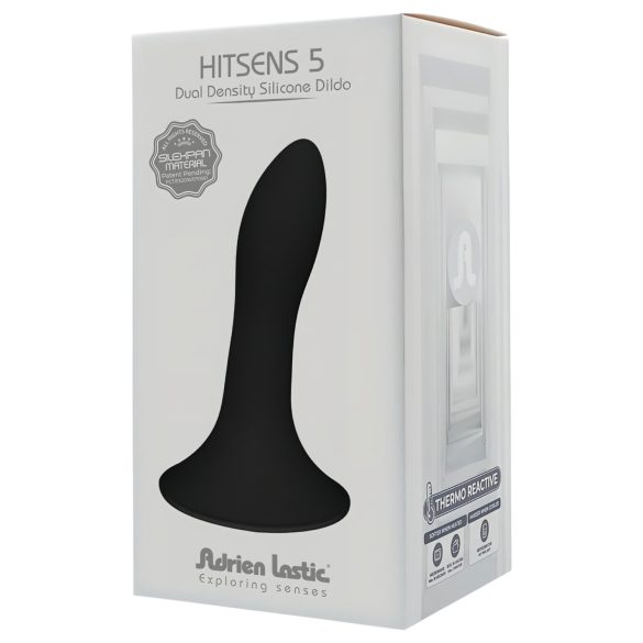 Adrien Lastic Hitsens 5 - anaal dildo - warmteregulerend - zwart