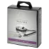 Vijftig tinten grijs Play Nice - tepelklemmen met halsband (zilver)
