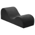 Liberator Esse Lounger - tantra lounge stoel - verstelbaar - zwart