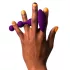 ROMP Amp - anaal dildo met noppen - siliconen - paars