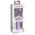 Dillio Curious Five - zuignap dildo (15cm) - paars