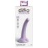 Dillio Curious Five - zuignap dildo (15cm) - paars