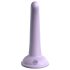 Dillio Curious Five - zuignap dildo (15cm) - paars