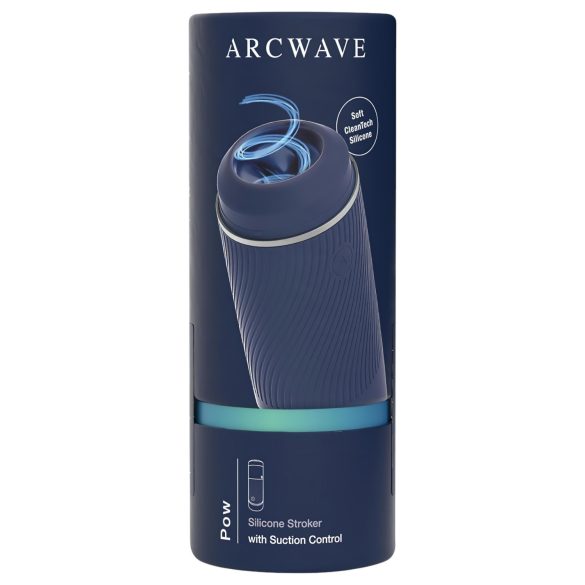 Arcwave Pow - handmatige zuigmasturbator (blauw)