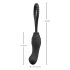 Black Velvet Perfect Fit - draagbare dildo (zwart)