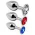 Alive - anaal plug set - metaal - zilver