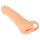 Nature Skin - 2in1 vaginasleeve en penismantel - 23cm (natuurlijk)