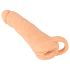 Nature Skin - 2in1 vaginasleeve en penismantel - 23cm (natuurlijk)