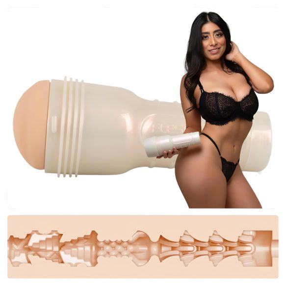 Fleshlight Violet Myers Waifu - realistisch kunstvagina (natuurlijk)