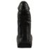 Realistixxx Real Giant - realistische dildo met ballen - 22 cm (zwart)