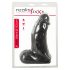 Realistixxx Real Giant - realistische dildo met ballen - 22 cm (zwart)