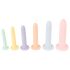 Zes op een Rij - dildo trainer set - 6 stuks (kleurrijk)
