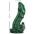Beasty Cocks Lizard Top - hagedispik dildo (groen-zwart)
