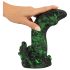 Beasty Cocks Lizard Top - hagedispik dildo (groen-zwart)