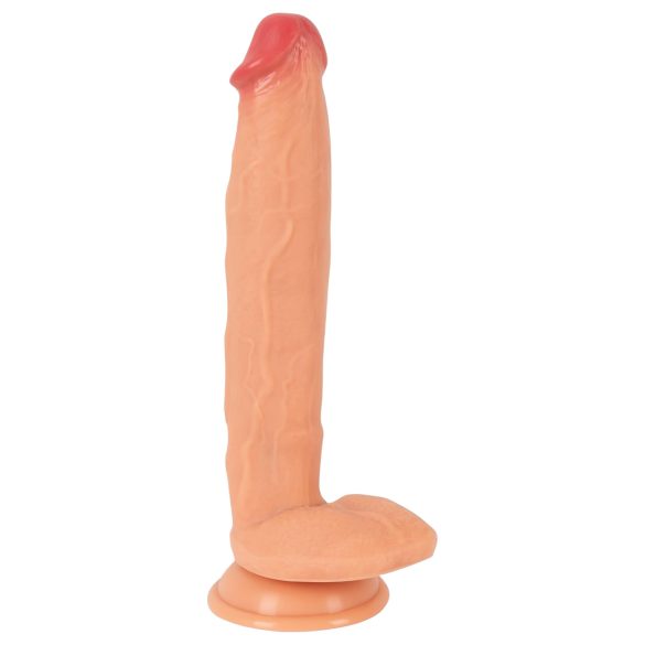 Realistixxx Reuze Reus - extra groot, met ballen dildo (naturel)