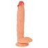 Realistixxx Reuze Reus - extra groot, met ballen dildo (naturel)