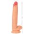 Realistixxx Reuze Reus - extra groot, met ballen dildo (naturel)