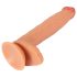 Realistixxx Reuze Reus - extra groot, met ballen dildo (naturel)