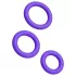 ROMP Remix Trio - penisringen set - 3 stuks - paars